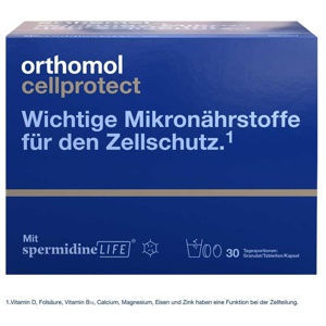 ORTHOMOL Cellprotect Granulat/Tabl./Kapseln Kombi. Produktbild