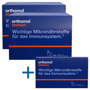 Orthomol Immun Trinkfläschchen, 2x30 St Trinkampullen Produktbild