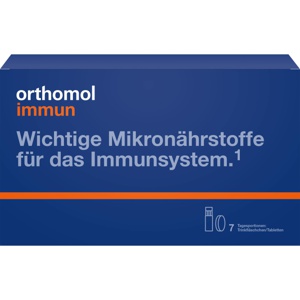 ORTHOMOL Immun Trinkfläschchen/Tabl.Kombipack. Produktbild