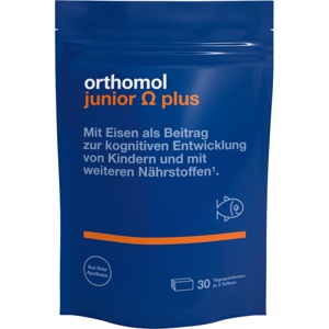 ORTHOMOL Junior Omega plus Kaudragees Produktbild