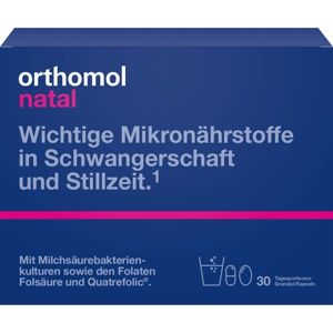 ORTHOMOL Natal Granulat/Kapseln 30 Btl.Kombipack. Produktbild