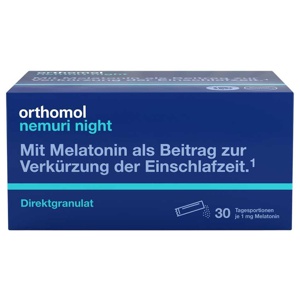 ORTHOMOL nemuri night Direktgranulat Produktbild