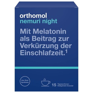ORTHOMOL nemuri night Granulat Produktbild