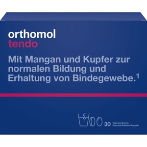 ORTHOMOL Tendo Granulat/Kaps./Tabl.Kombipack. Produktbild
