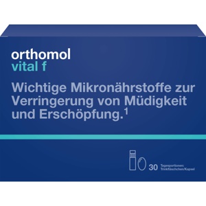 ORTHOMOL Vital F Trinkfläschchen/Kaps.Kombipack. Produktbild