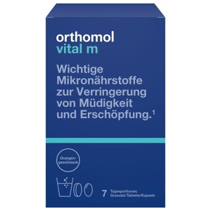 ORTHOMOL Vital M Granulat/Kap./Tabl.Kombip.7 Tage Produktbild