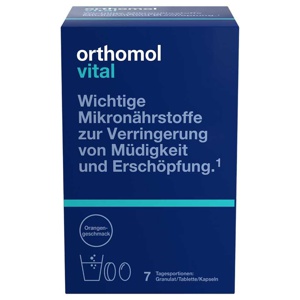 ORTHOMOL Vital Granulat/Tablette/Kapseln Orange Produktbild