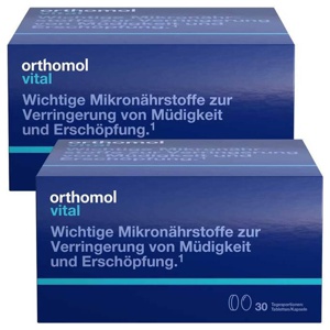 Orthomol Vital Tabletten / Kapseln Kombipackung, 2x30 St Kombipackung Produktbild