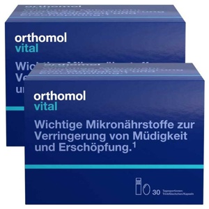 Orthomol Vital Trinkfläschchen / Kapseln Kombipackung, 2x30 St Kombipackung Produktbild