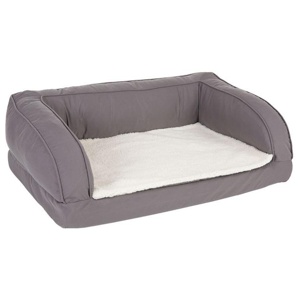 Orthopädisches Hundesofa grau Produktbild