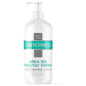 Ortomed Urea 10% niisutav kreem 500 ml toote pilt