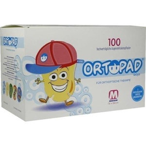 ORTOPAD for boys medium Augenokklusionspflaster Produktbild