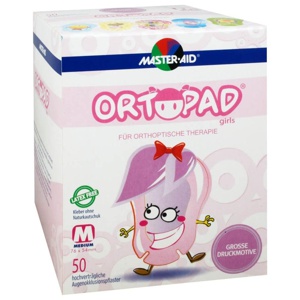 ORTOPAD for girls medium Augenokklusionspflaster Produktbild