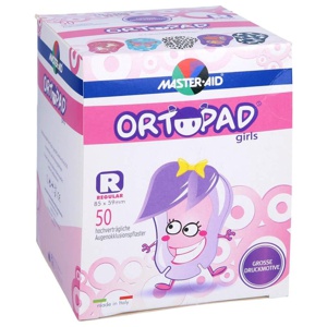 ORTOPAD for girls regular Augenokklusionspflaster Produktbild