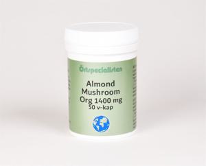 Örtspecialisten Almond Mushroom Org 1400 mg 50k produkt bild