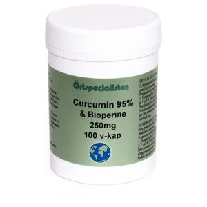 Örtspecialisten Gurkmeja extrakt, Curcumin 250mg 100vk produkt bild