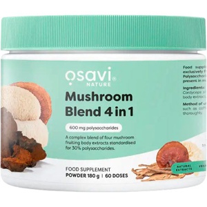 Osavi Mushroom Blend 4 i 1   180 g produktbillede