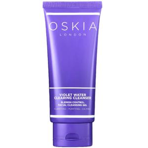 Oskia Violet Water Clearing Cleanser Blemish Facial Clensing Gel 100 ml produkt bild