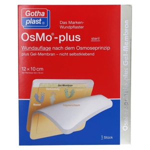 OSMO PLUS Wundauflage 10x12 cm steril Produktbild