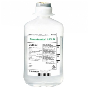 OSMOFUNDIN 15% N Ecoflac Pl. Infusionslösung Produktbild