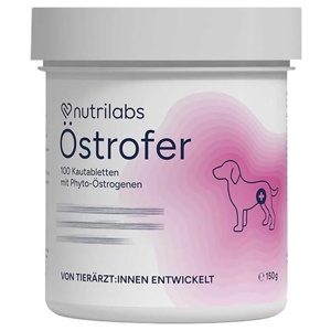 Östrofer Kautabletten für Hunde, 100 St Kautabletten Produktbild