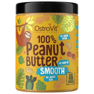 Ostrovit - 100% Jordnötssmör Slätt 1000 g produkt bild