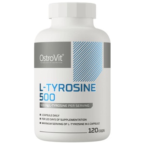 Ostrovit - L-Tyrosin 500 mg 120 kapslar produkt bild