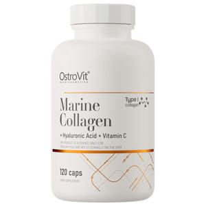 OstroVit Marine Collagen + Hyaluronic Acid + Vitamin C 120 Kapslar produkt bild