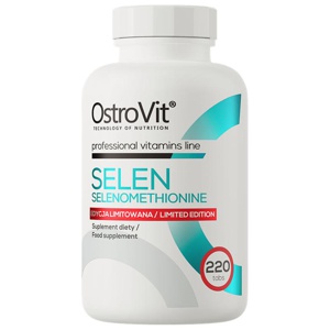 OstroVit Selen Selenomethionine 220 Tabletter produkt bild