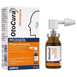 Otocura® Ohrenspray Pflegeöl, 10 ml Spray Produktbild