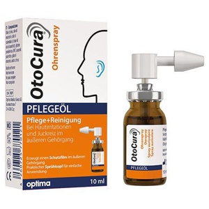 OtoCura Pflegeöl Ohrenspray 10 ml Spray Produktbild