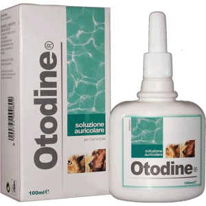 Otodine ørerens m. klorhexidin - 100 ml. produktbillede