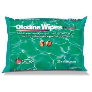 ICF Otodine Wipes Öronrengöring 20 st produkt bild