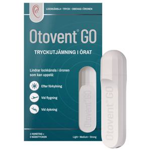Otovent GO Tryckutjämnare öron, 1 st produkt bild