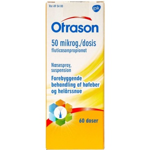 Otrason Næsespray 50 mikrogram/dosis 60 doser produktbillede
