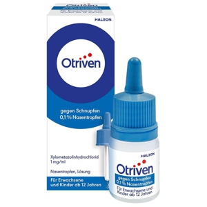 OTRIVEN 0,1% Nasentropfen Produktbild