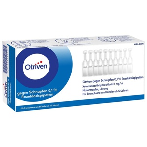 OTRIVEN 0,1% Nasentropfen Einzeldosispipetten Produktbild