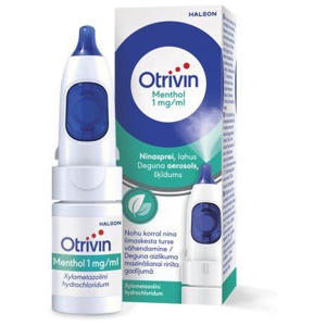 Otrivin menthol ninasprei 1mg/ml 10ml toote pilt