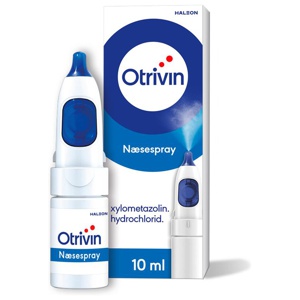 Otrivin Ukonserveret Næsespray 1 mg/ml 10 ml produktbillede