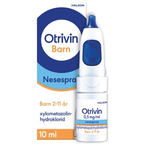 Otrivin 0,5 mg/ml nesespray 10 ml produktbilde