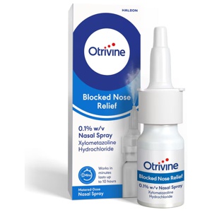 Otrivine Adult Spray Metered Dose Nasal Spray 10ml product image