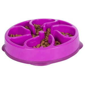 Outward Hound Slow Feeder Hundmatskål Blomma Lila 30 cm produkt bild