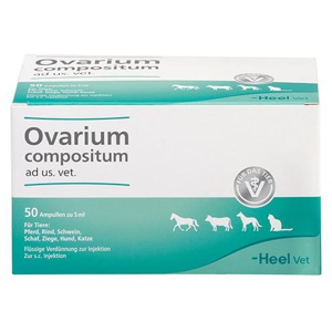 OVARIUM COMPOSITUM ad us.vet.Ampullen Produktbild