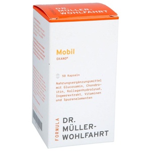oxano mobil nach Müller-Wohlfahrt 50 St Kapseln Produktbild