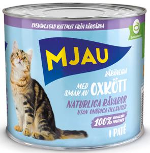Oxkött Paté Våtfoder för Katt - 12 x 635g produkt bild