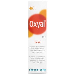 Oxyal Care øyegel 10 g produktbilde