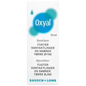 Oxyal øyedråper 10 ml produktbilde