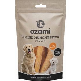 Ozami Chicken Rolled Munchy Stick 12 cm 100 g produkt bild