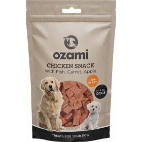 Ozami Chicken Snack With Fish, Carrot and Apple 100g produkt bild
