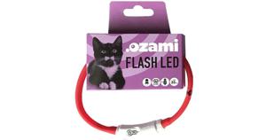 Ozami Flash Led katthalsband 35 cm produkt bild